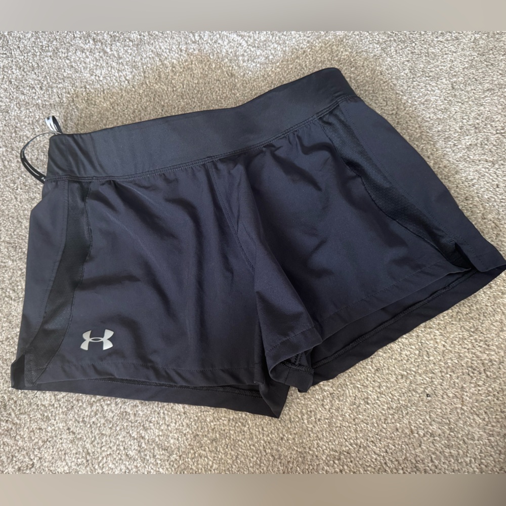 Under Armour HeatGear Black Shorts